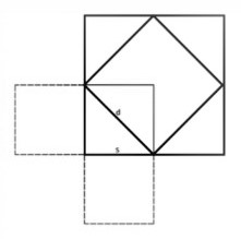 Zeichnung einer geometrischen Figur