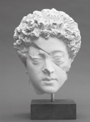 Kopf eines jungen Mannes